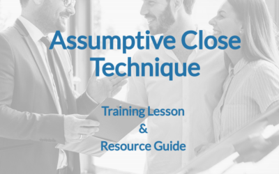 Assumptive Closing Technique